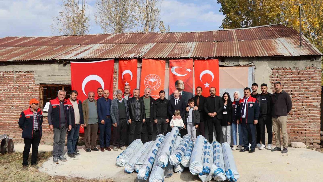 Erzurum’da seralar hibe desteğiyle yenilendi
