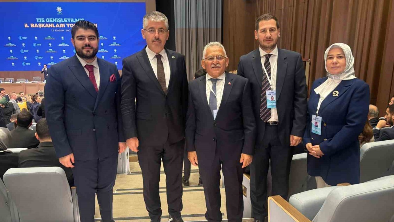 Başkan Büyükkılıç; AK Parti 175. Genişletilmiş İl Başkanları Toplantısı’na katıldı
