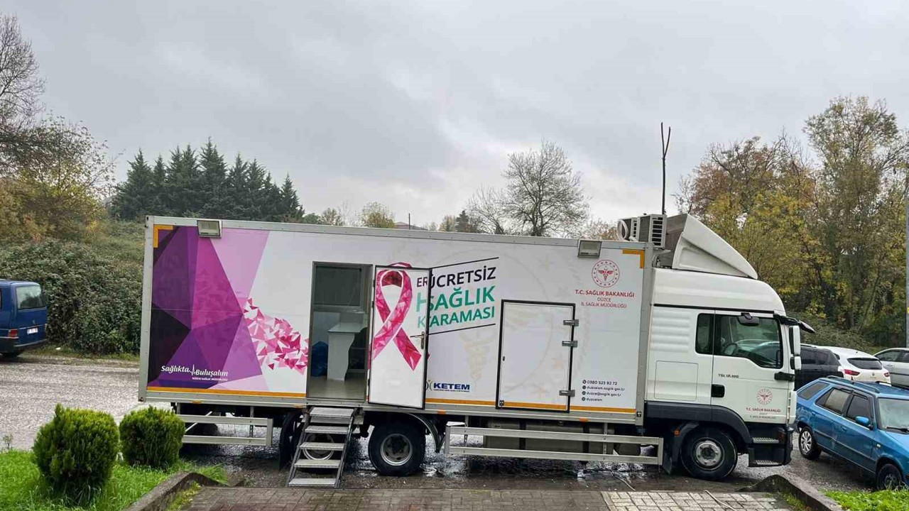 Sağlık vatandaşın ayağına gidiyor taramalar ücretsiz yapılıyor
