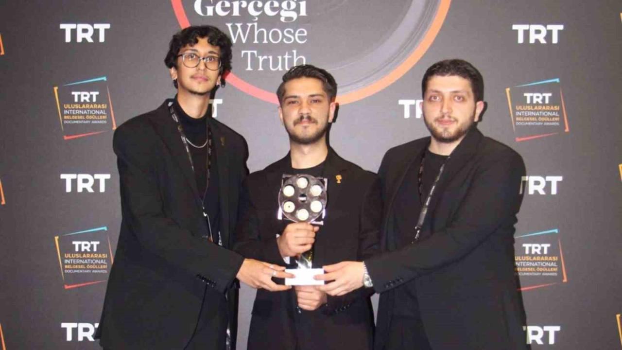 KBÜ öğrencilerinin ‘Cam Adam’ı TRT Belgesel Yarışmasında ödül kazandı
