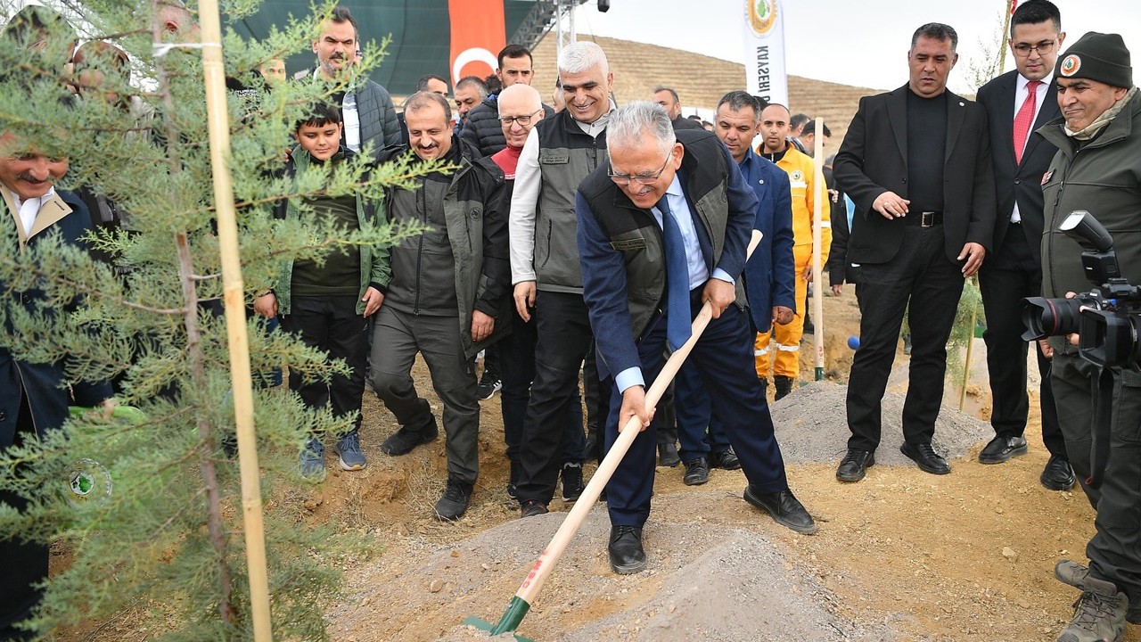 Kayseri’nin yeşil dokusuna 155 milyon TL’lik yatırım
