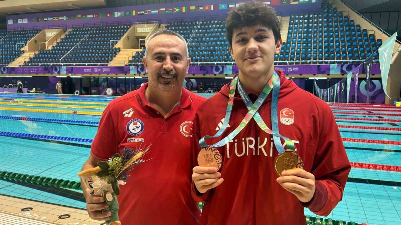 Denizlili yüzücüden Riyad’da tarihi başarı

