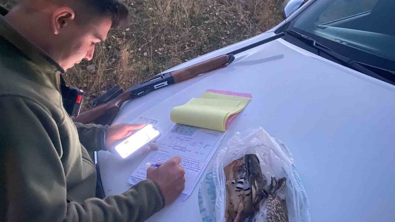 Erciş’te kaçak avcılıkla mücadele çalışması

