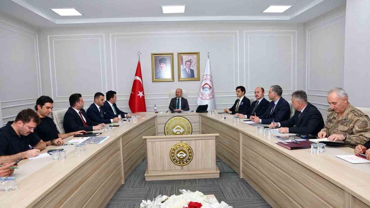 Cumhurbaşkanı Erdoğan’ın Adıyaman ziyareti öncesi güvenlik toplantısı yapıldı
