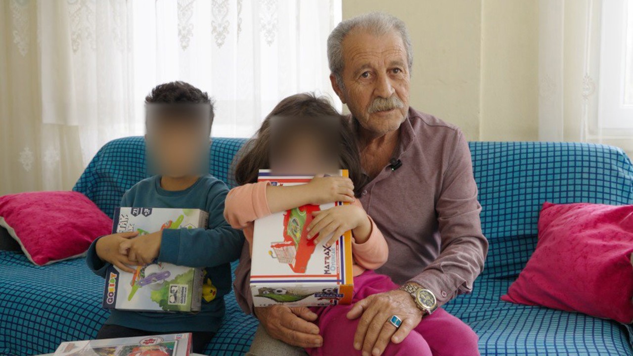 Üç torunuyla yaşadığı evden tahliye edilmek istenen dedeye iyi haber
