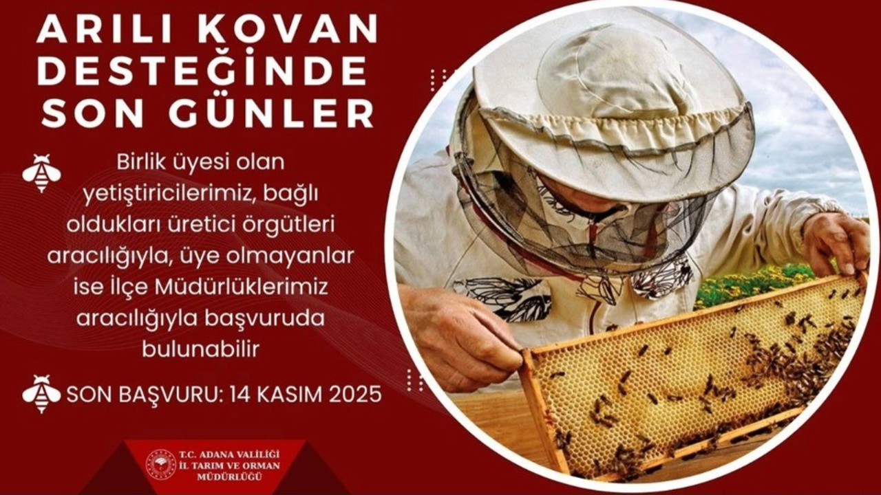 ’Arılı kovan’ desteği için son gün
