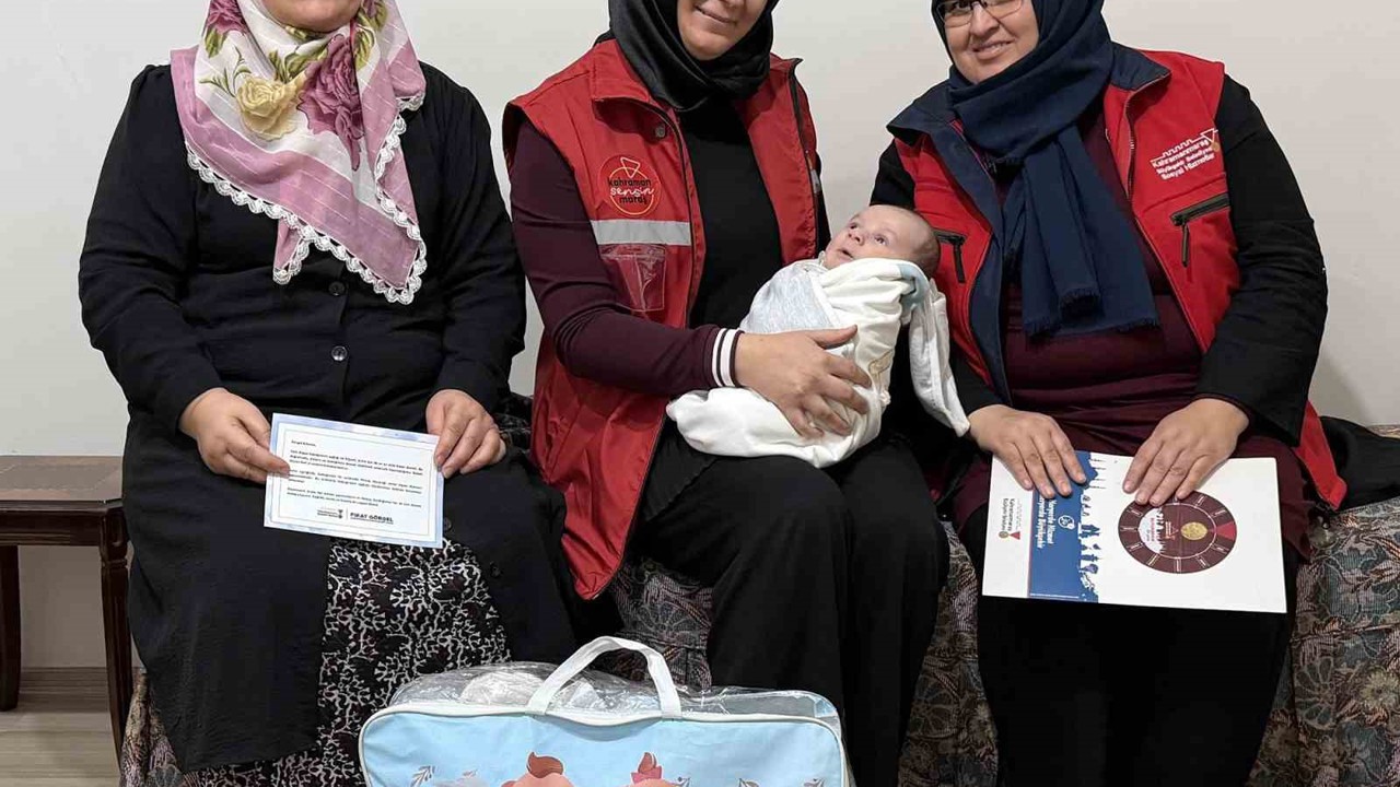 Kahramanmaraş’ta bebekli ailelere destek
