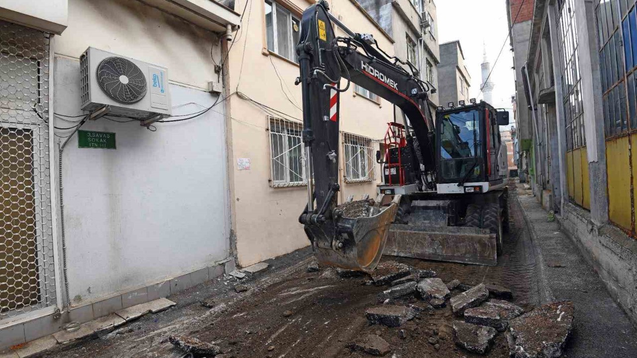 Osmangazi’de eski asfaltlar yenileniyor
