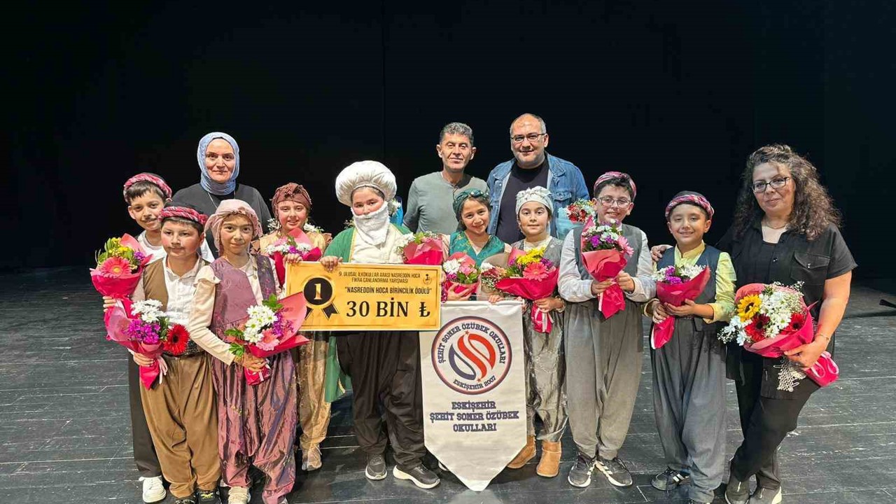 Eskişehirli öğrenciler Türkiye birincisi oldu
