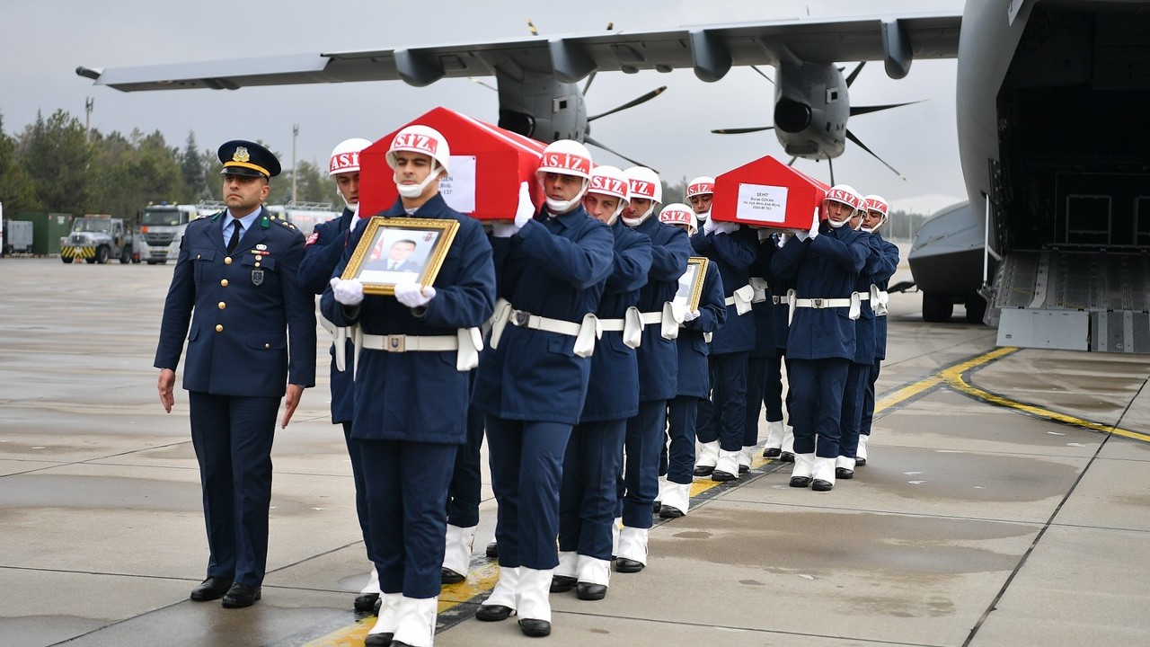Şehit pilot İlgen’in naaşı Kayseri’de
