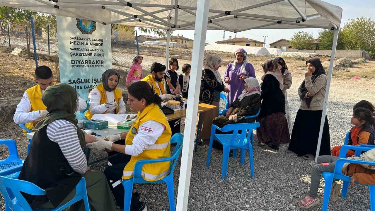Diyarbakır’da sağlık taraması
