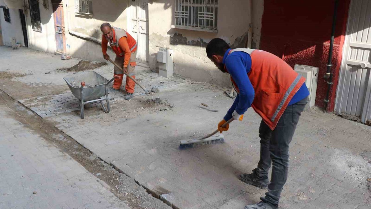 Haliliye’de üstyapı çalışmaları sürüyor
