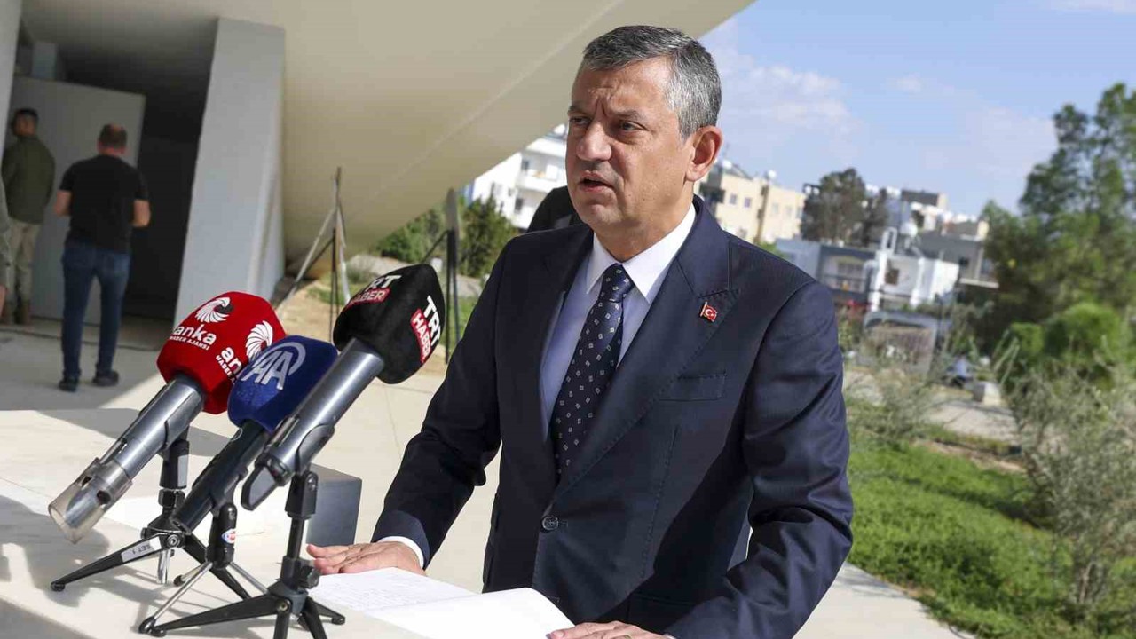 CHP Genel Başkanı Özgür Özel, Kuzey Kıbrıs Türk Cumhuriyeti’nde
