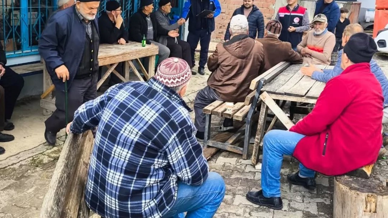 Yığılca’da ziraat mühendisleri sahada
