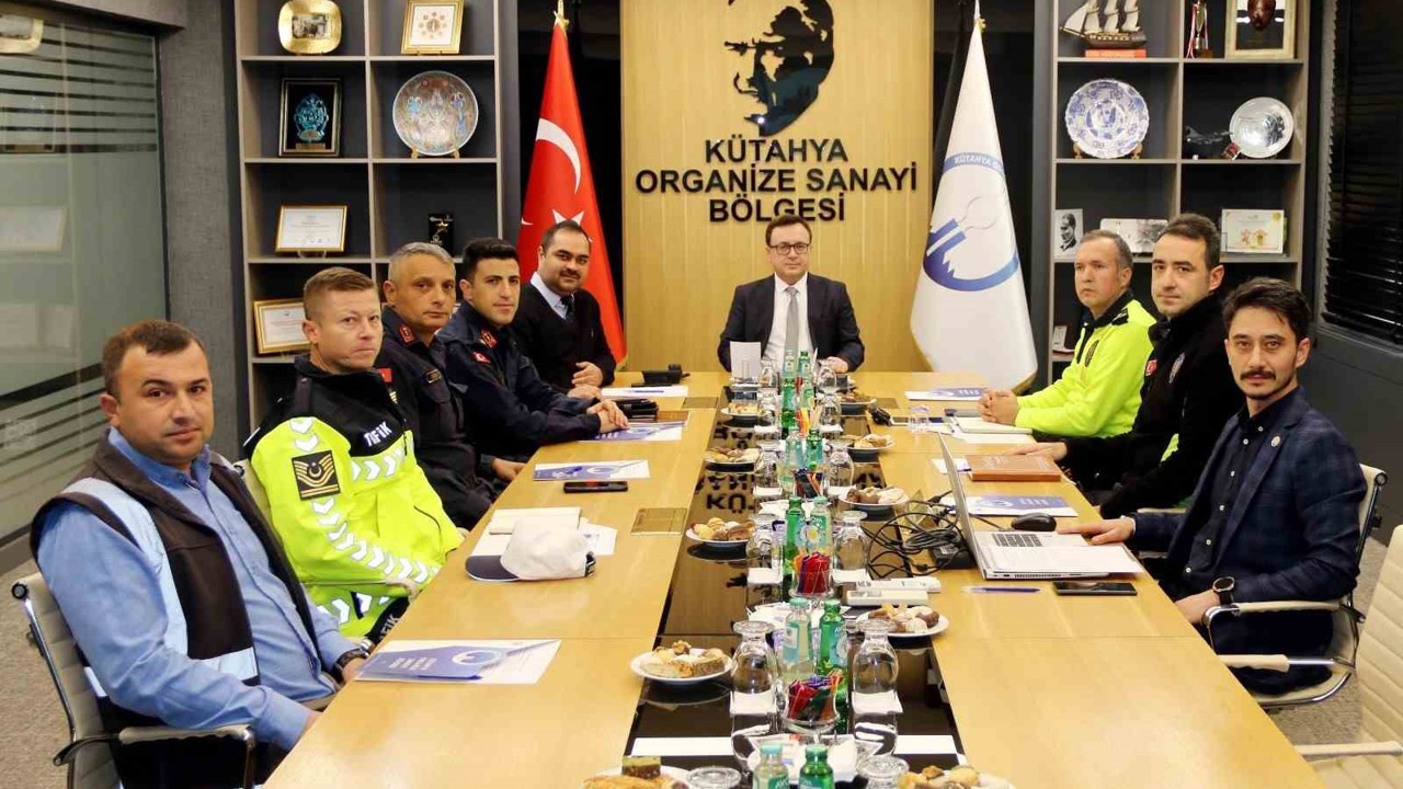 Kütahya OSB’de bağlantı yolu değerlendirme toplantısı
