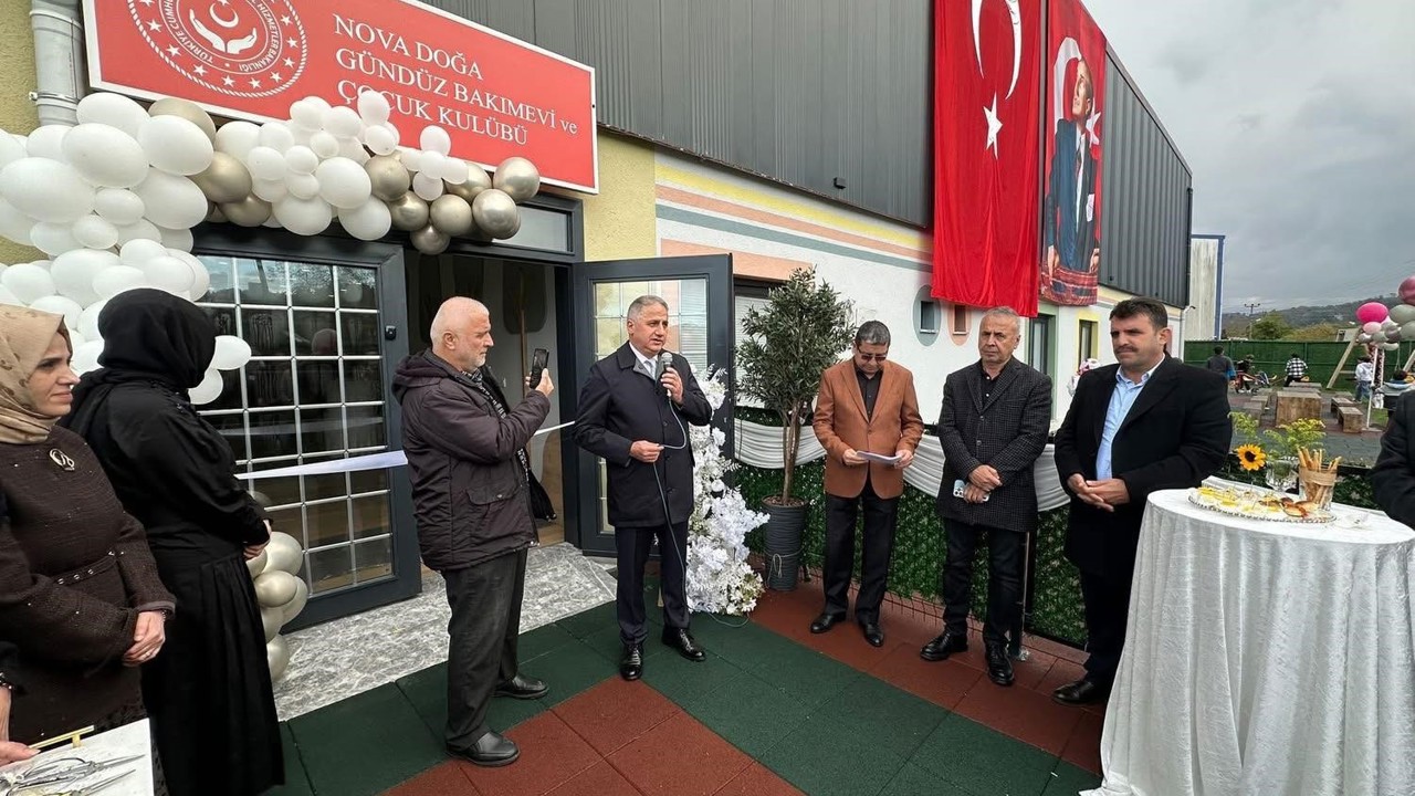 Alaplı’da gündüz bakım evi ve çocuk kulübü açıldı
