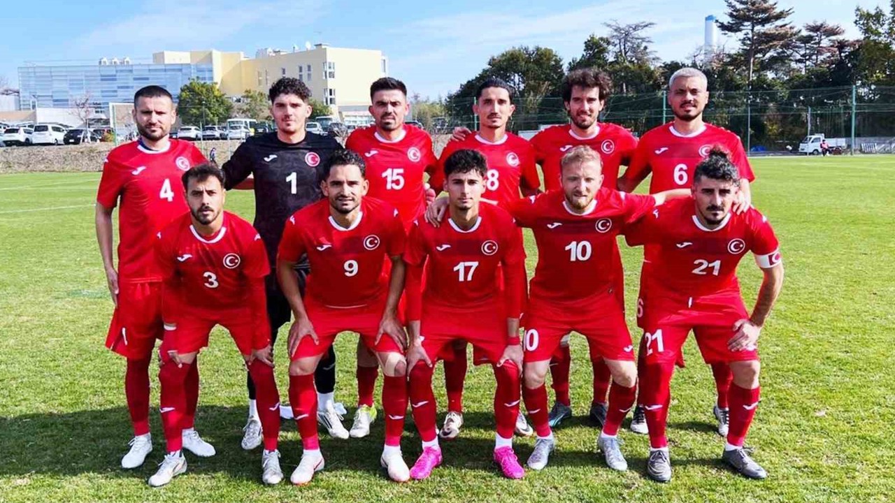 İşitme Engelliler A Milli Futbol Takımı, Deaflympics’e galibiyetle başladı
