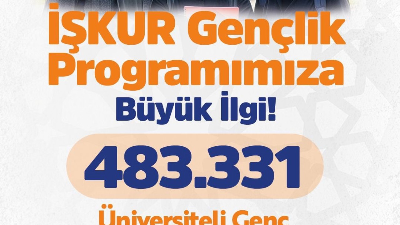 Gençlerden İŞKUR Gençlik Programı’na yoğun ilgi
