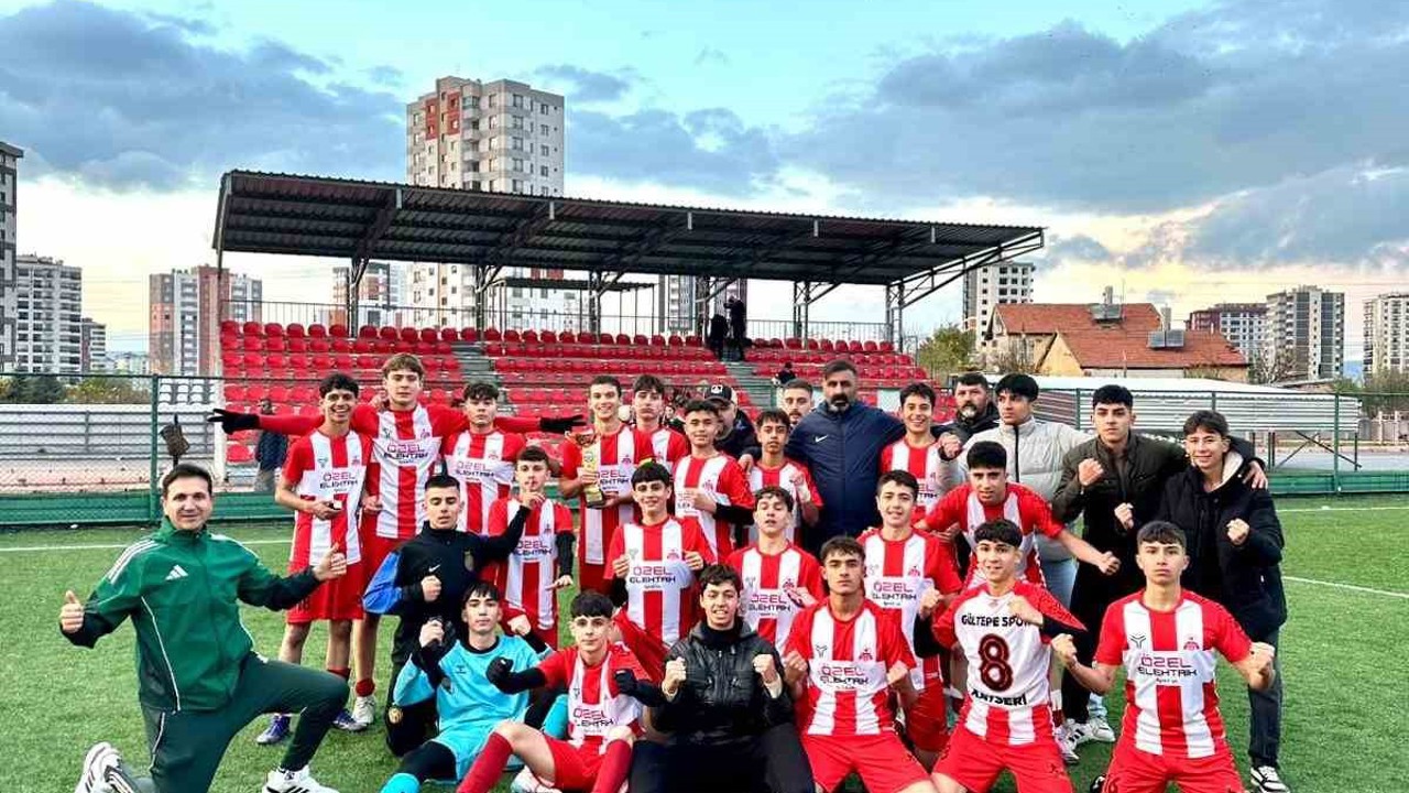 Gültepespor U-16 namağlup şampiyon
