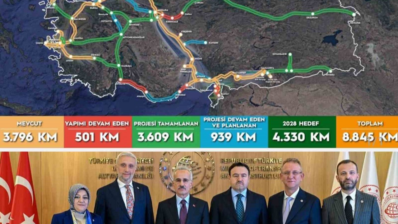 Kütahya, Türkiye ulaşım ağının stratejik merkezi oluyor
