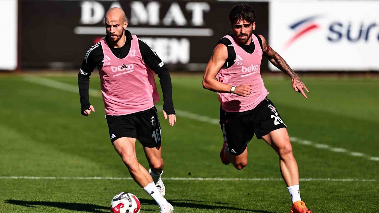 Beşiktaş, Samsunspor maçı hazırlıklarını sürdürdü
