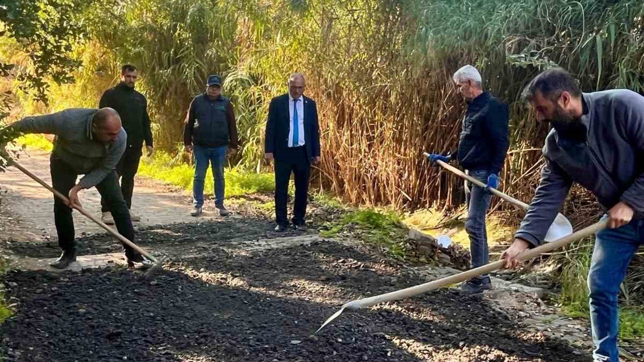 Başkan Yıldırımkaya, çalışmaları yerinde inceledi
