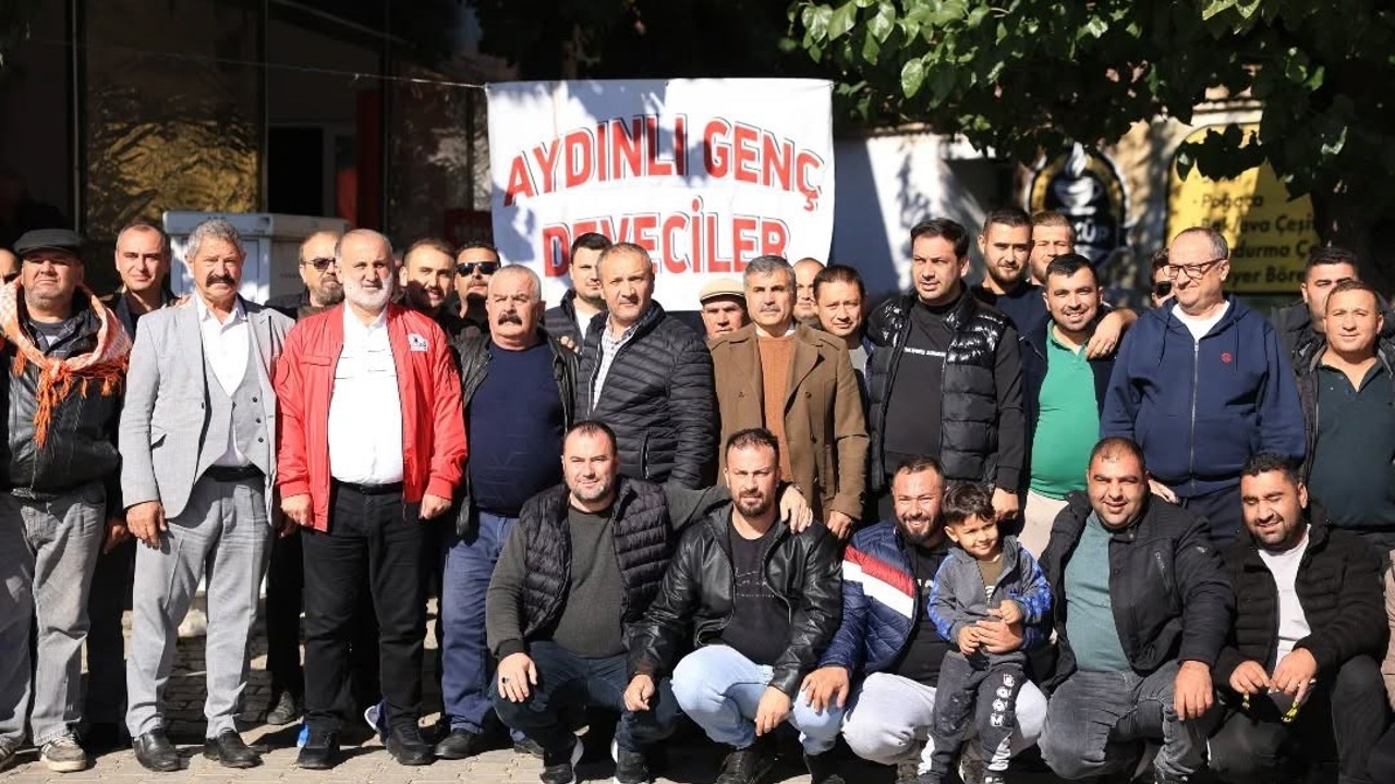 Aydınlı deveciler havut hayrında bir araya geldi
