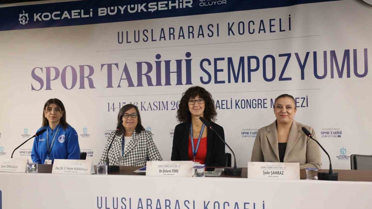 Kadın sporcular sempozyumda yaşadıkları zorlukları anlattı
