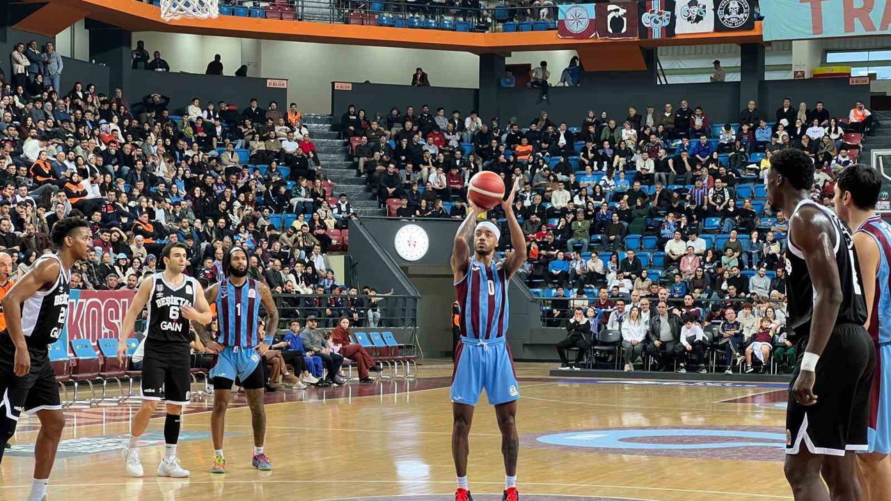 Türkiye Sigorta Basketbol Ligi: Trabzonspor: 84 - Beşiktaş: 98
