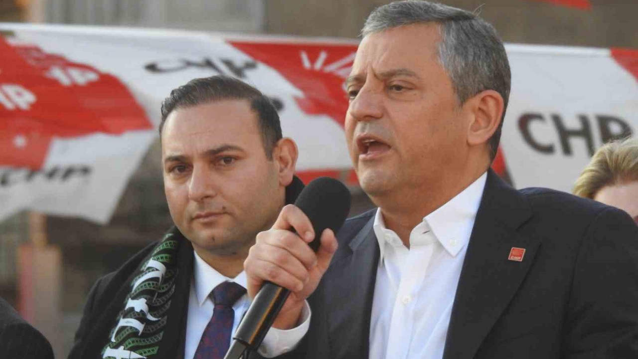 CHP Genel Başkanı Özel: "İktidarı değiştireceğiz, vizesiz Avrupa getireceğiz"
