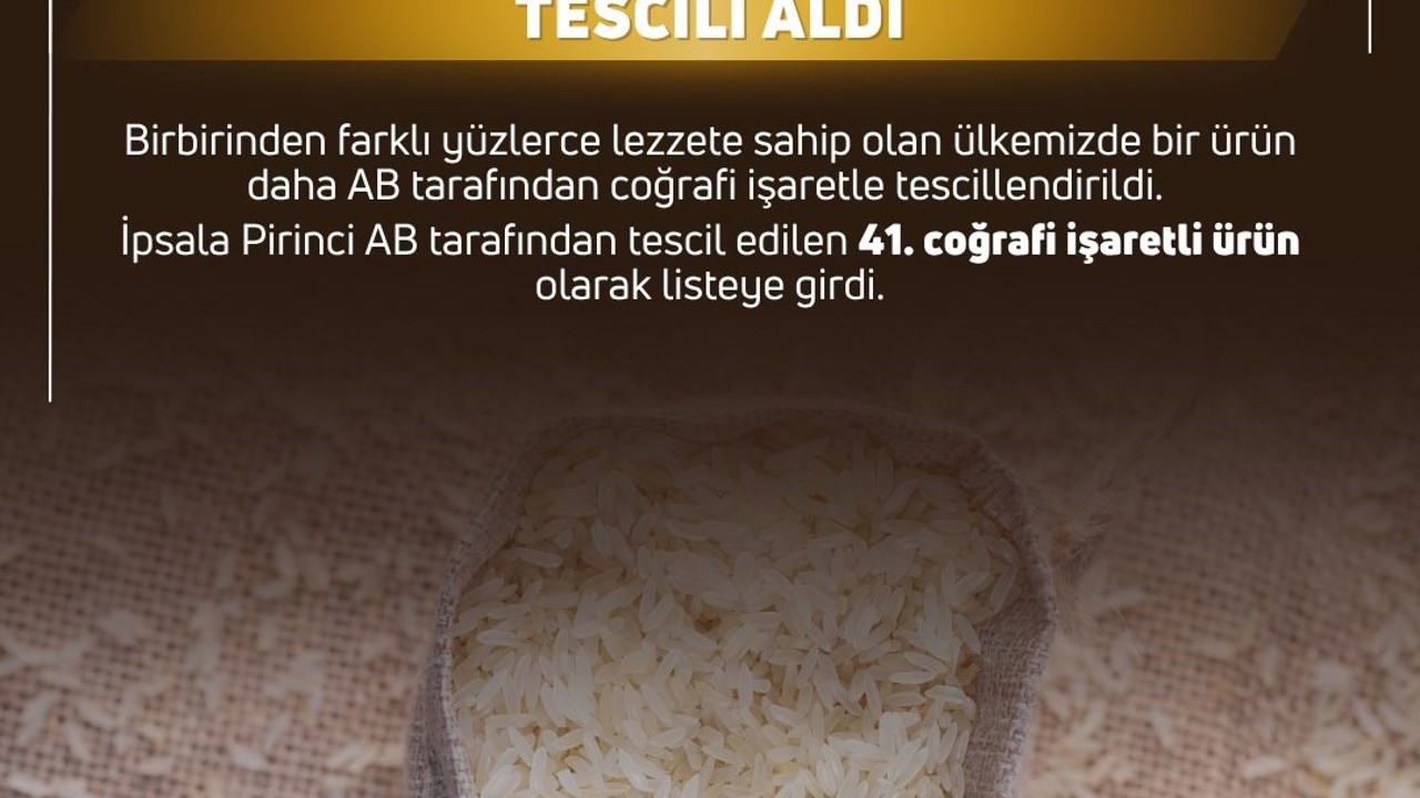 Bakan Yumaklı: "Tescilli ürün sayımız 42’ye yükseldi"
