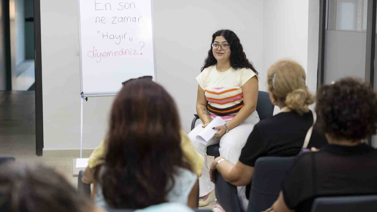 Mersin’de kadınlara sağlıklı sınırlar eğitimi
