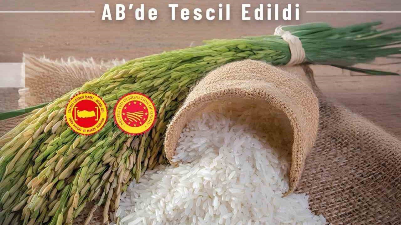 İpsala Pirinci ve Bursa Kestane Şekeri AB’de tescillendi

