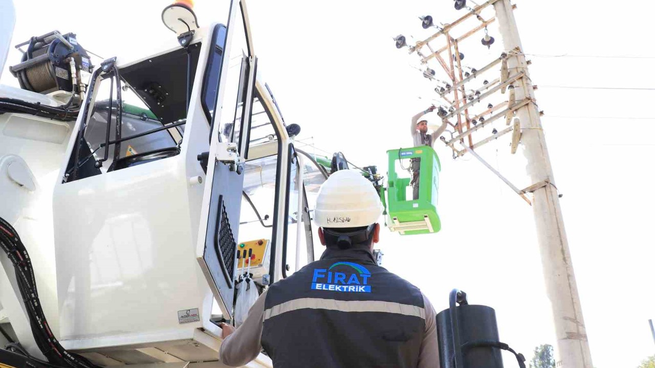 Fırat EDAŞ, zorlu kış şartlarına karşı sahada önlemlerini aldı
