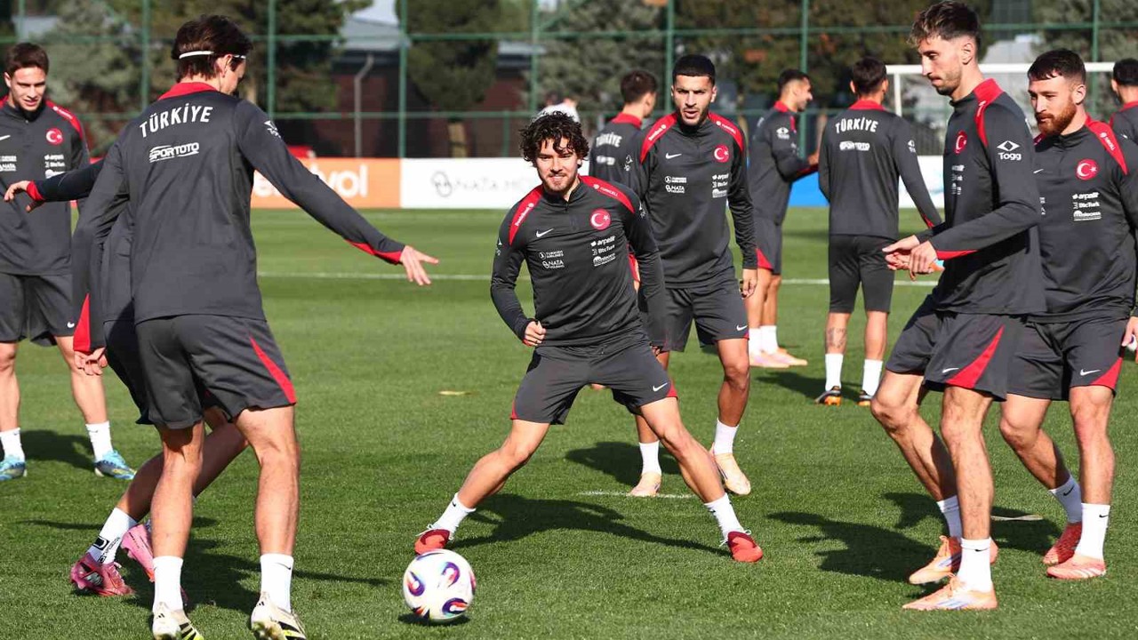 A Milli Takım, İspanya maçına hazır
