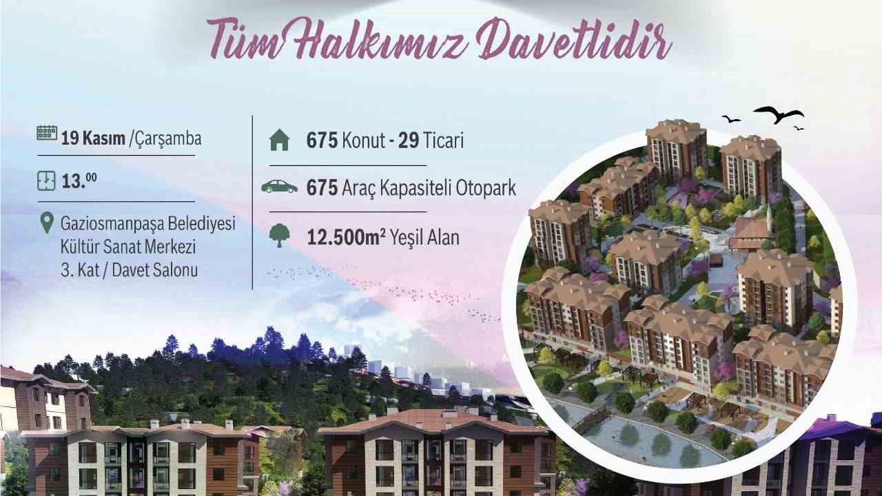 İstanbul Vadi Evleri 1. Kısım 2. Etap Kentsel Dönüşüm Projesi’nin kura çekimi düzenlenecek

