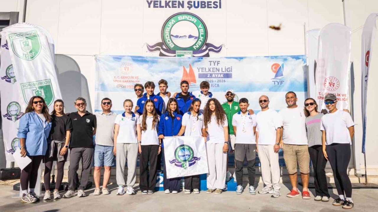 TYF Yelken Ligi Ilca 2. ayak yıldızlar kupası Bodrum’da sona erdi
