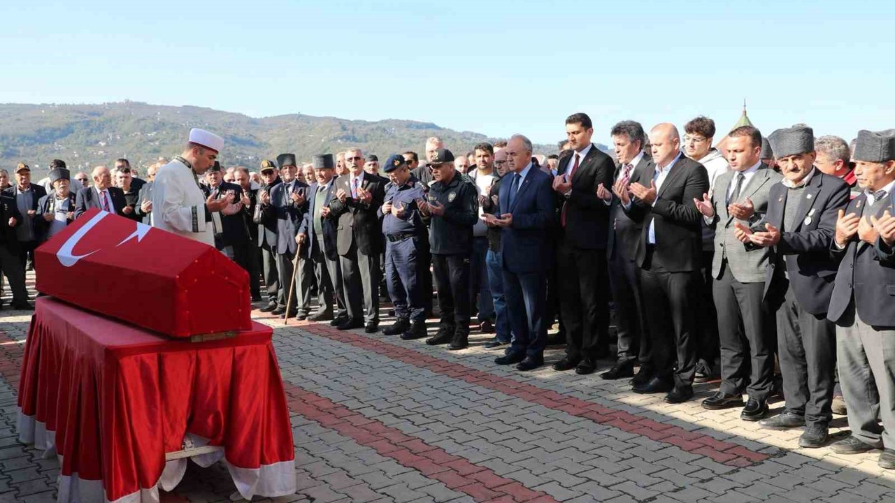 Ordulu Kıbrıs Gazisi, son yolculuğuna uğurlandı
