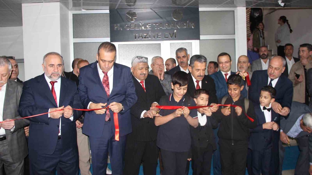 Cizreli iş adamının desteği ile mahalleye kadın taziye evi kazandırıldı
