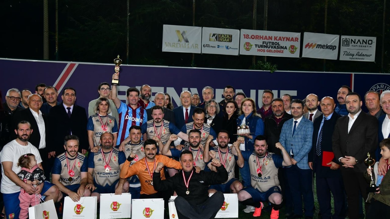 18.Orhan Kaynar Futbol Turnuvası sona erdi
