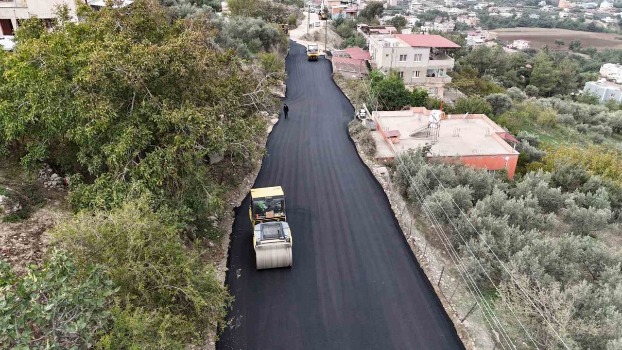 Cırtıman’ın  yolu 15 yıl sonra yenilendi
