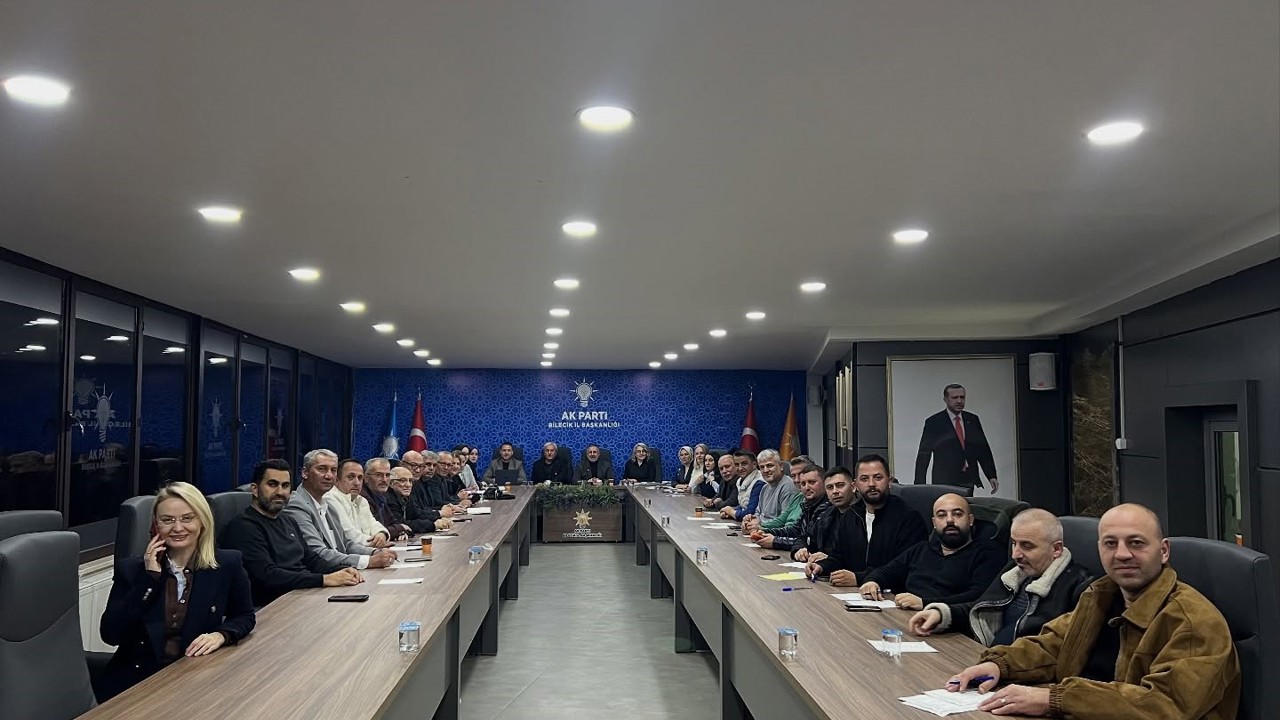 Toplantı, şehit İlhan Ongan için okunan Fatiha ile başladı
