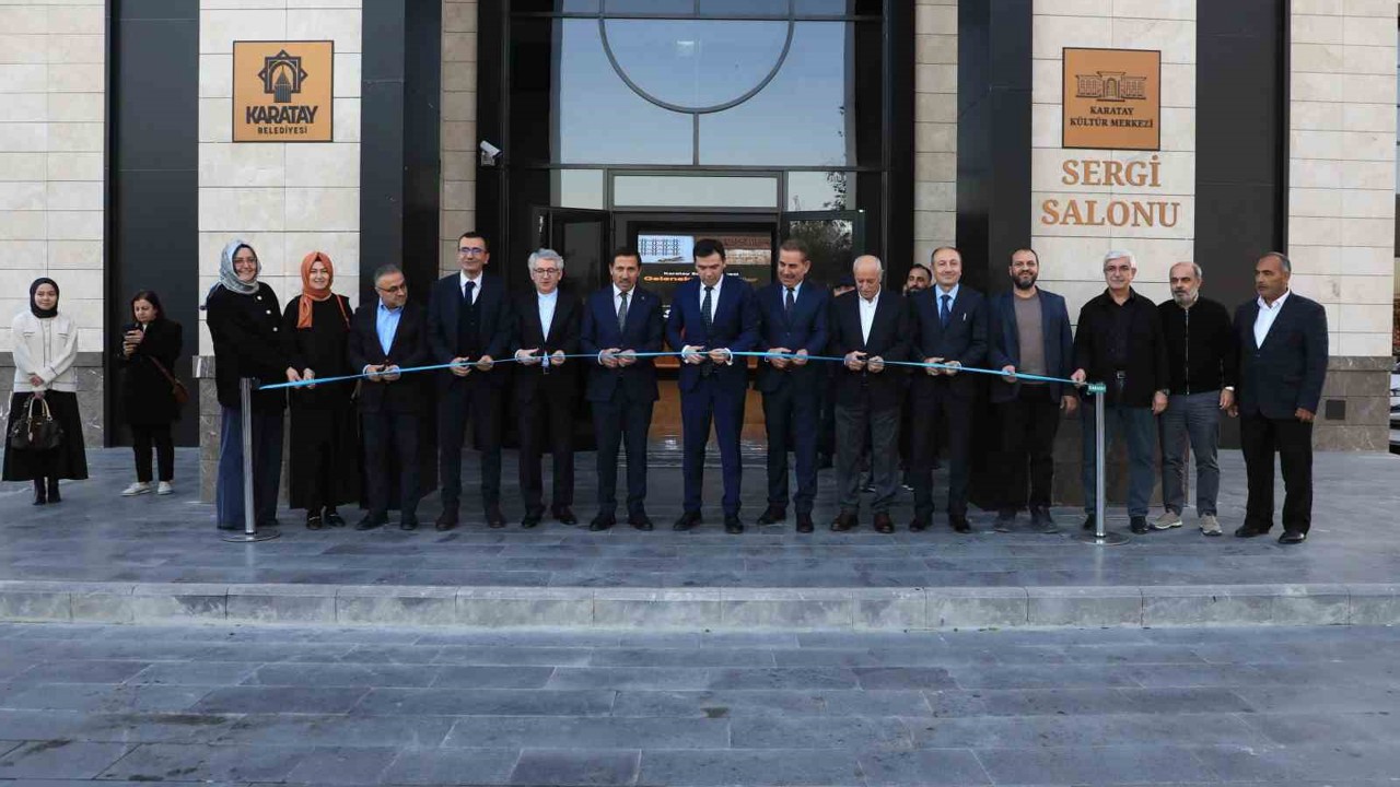 Karatay’da geleneksel sanatlar sergisi açıldı
