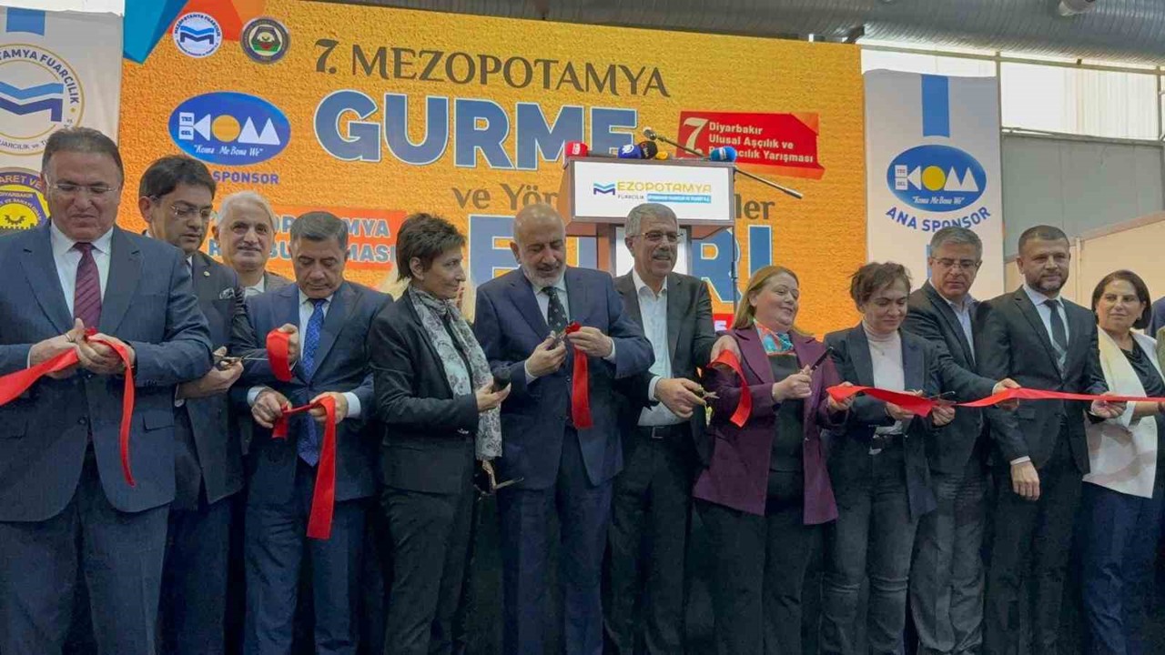 Diyarbakır’da "7. Mezopotamya Gurme ve Yöresel Lezzetler Fuarı"
