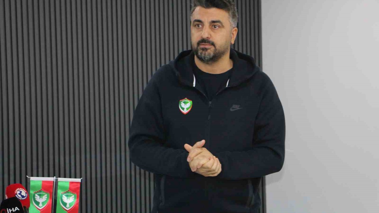 Amed Sportif Faaliyetler Teknik Direktörü Kaloğlu: "4 haftalık performansla iyi çıkış yakaladık"
