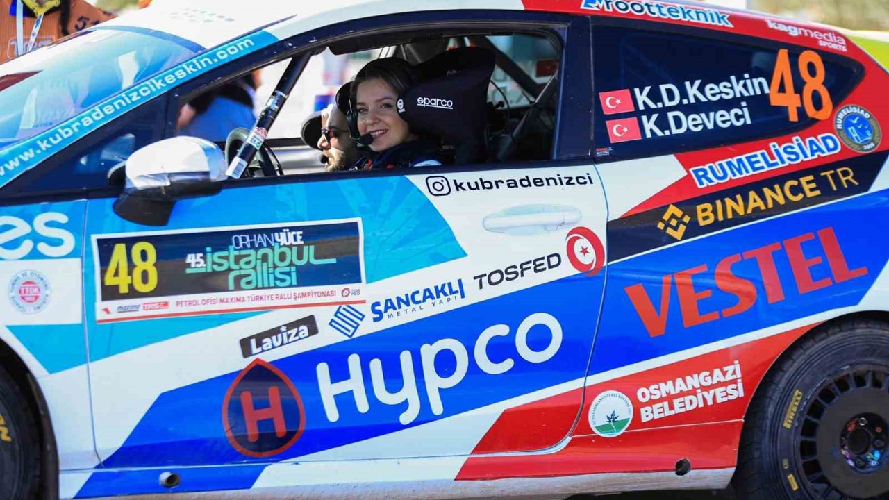 Osmangazi’nin gururu İstanbul Rallisi’nde podyuma çıktı
