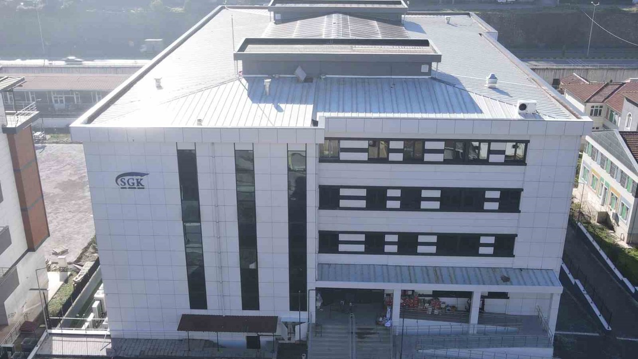 Zonguldak’ta SGK hizmet binası tamamlandı
