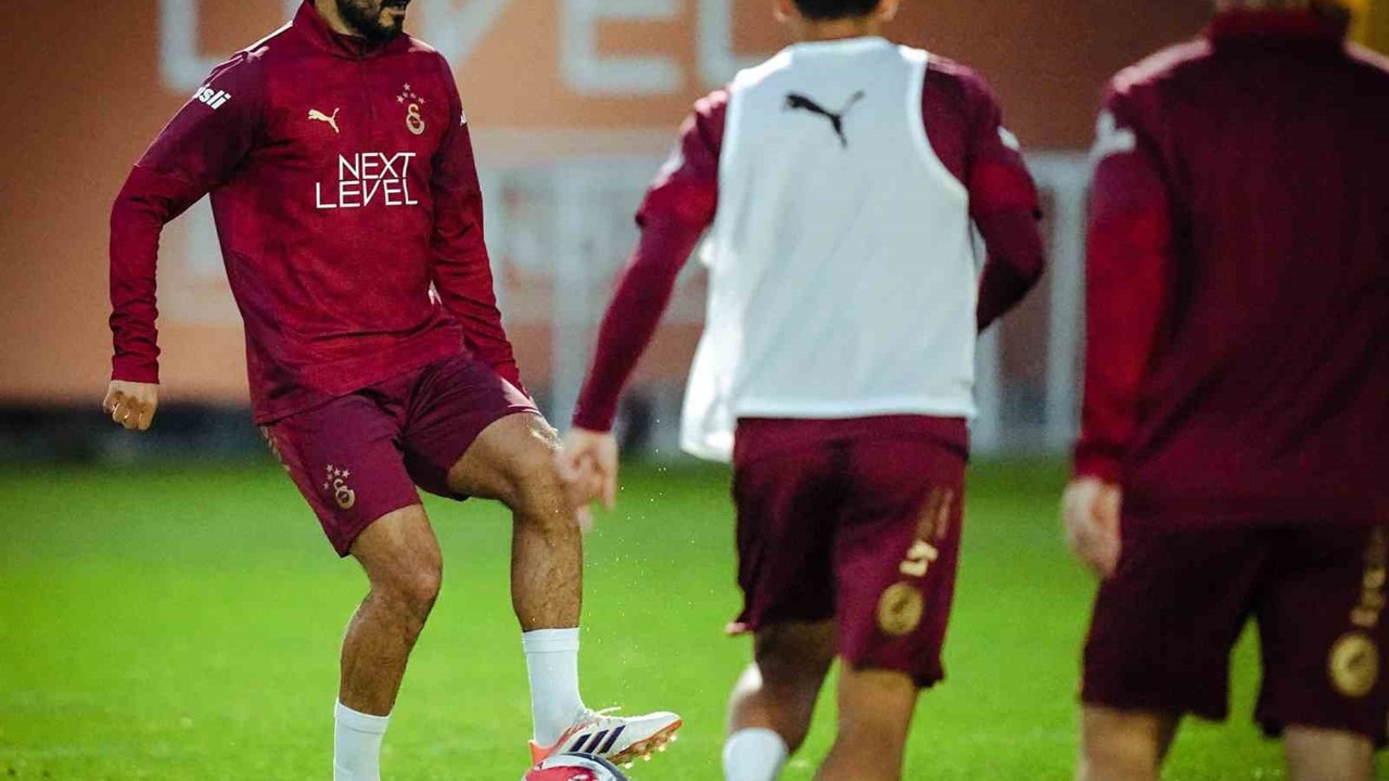 Galatasaray, Gençlerbirliği maçı hazırlıklarını sürdürdü
