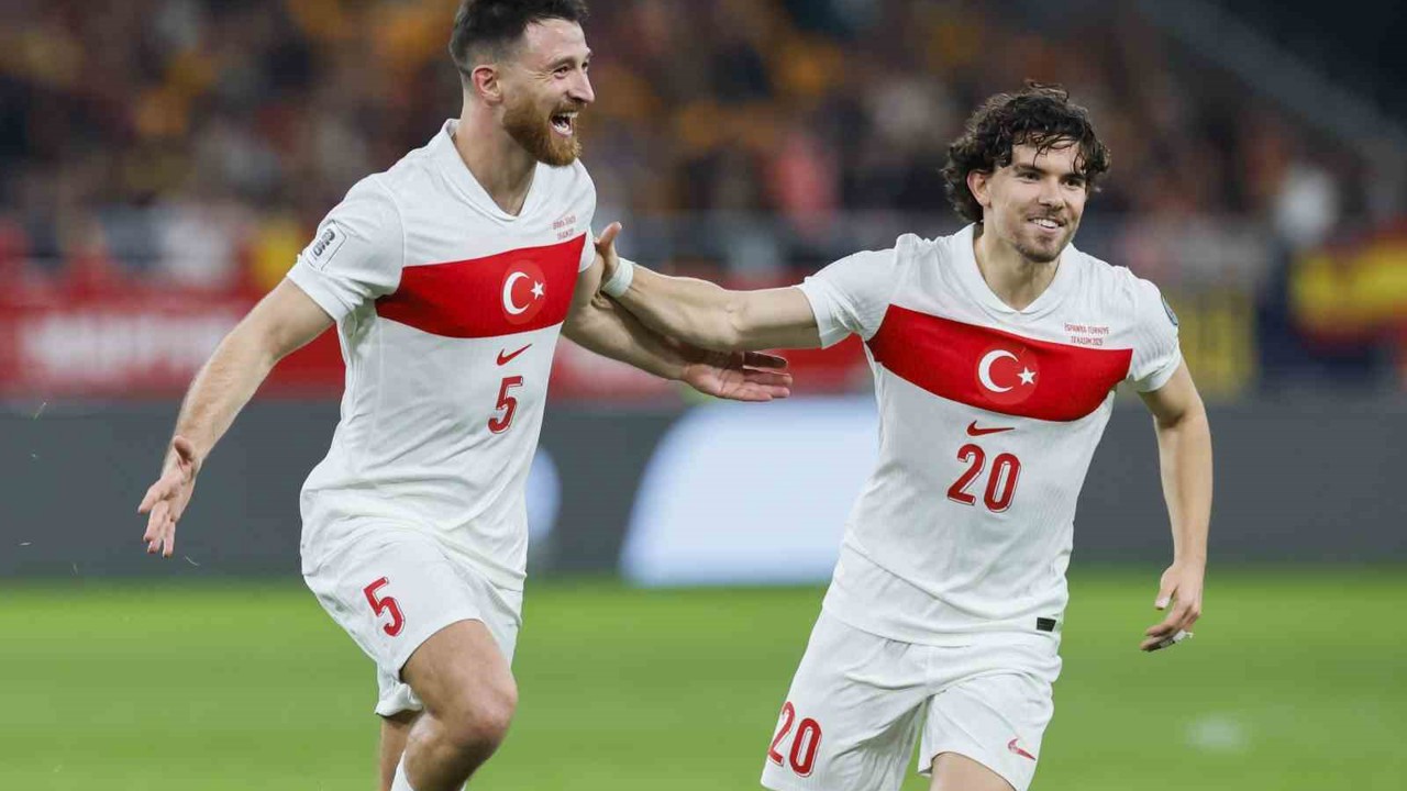 2026 FIFA Dünya Kupası Avrupa Elemeleri: İspanya: 2 - Türkiye: 2 (Maç sonucu)
