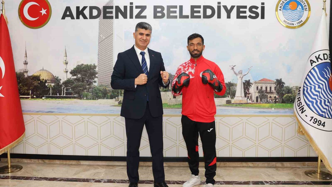 Akdeniz Belediye Sporun şampiyon sporcusu dünya arenasında
